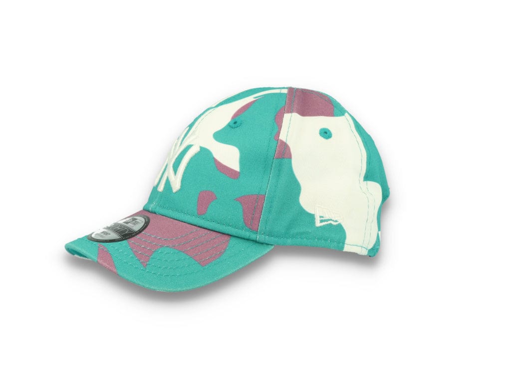 Barne Cap 9FORTY Infant Camo Pack NY Yankees Teal - LOKK