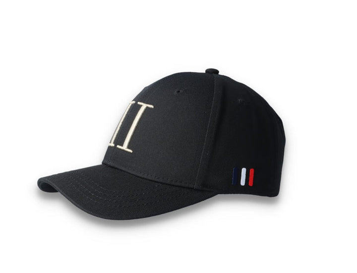Encore Organic Baseball Cap Black/Oyster Grey - LOKK