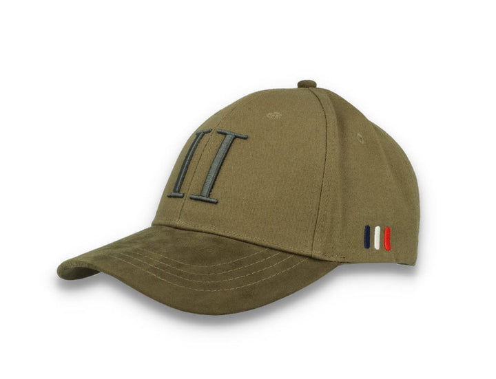 Baseball Cap Suede II Olive Night/Rosin - LOKK