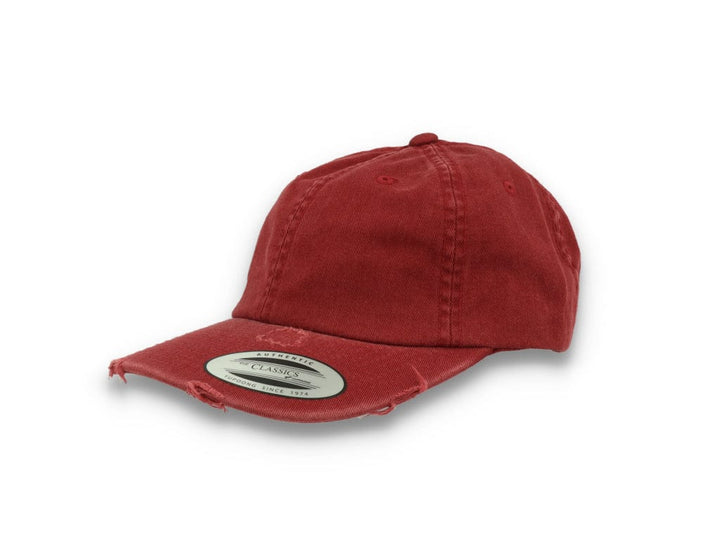 Low Profile Destroyed Cap Maroon 6245DC - LOKK