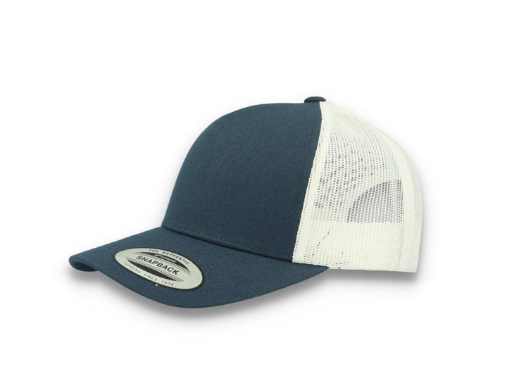 Trucker Cap Navy/White 5-Panel Retro Trucker 2-Tone 6506T - LOKK