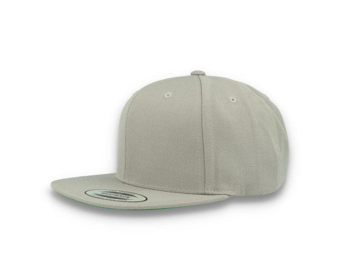 Silver Grey Snapback Cap 6089M - LOKK