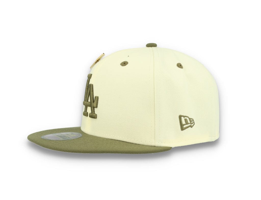 59FIFTY MLB World Series Trail Mix Los Angeles Dodgers White/Khaki - LOKK