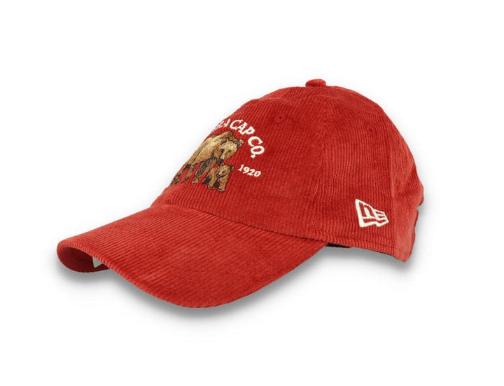 9TWENTY Casual Classic Cord Wildlife Red - LOKK