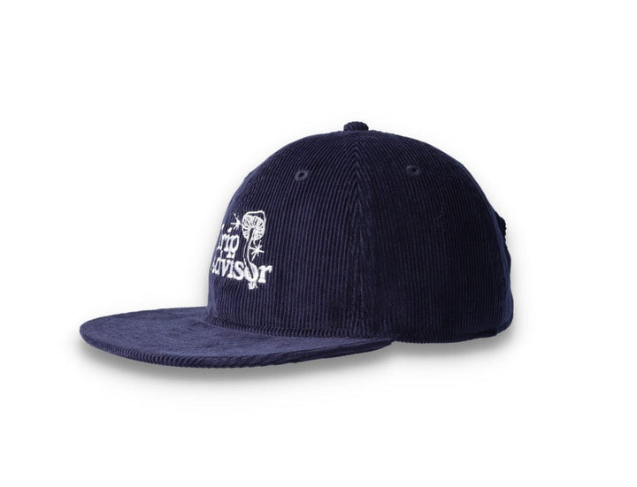 Playdude Trip Advisor Cord Cap Navy - LOKK