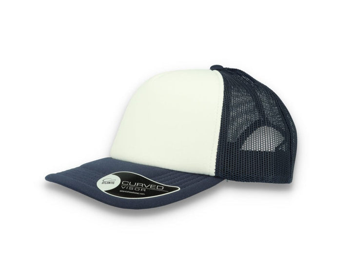 Trucker Cap Navy/White Atlantis Rapper Foam - LOKK