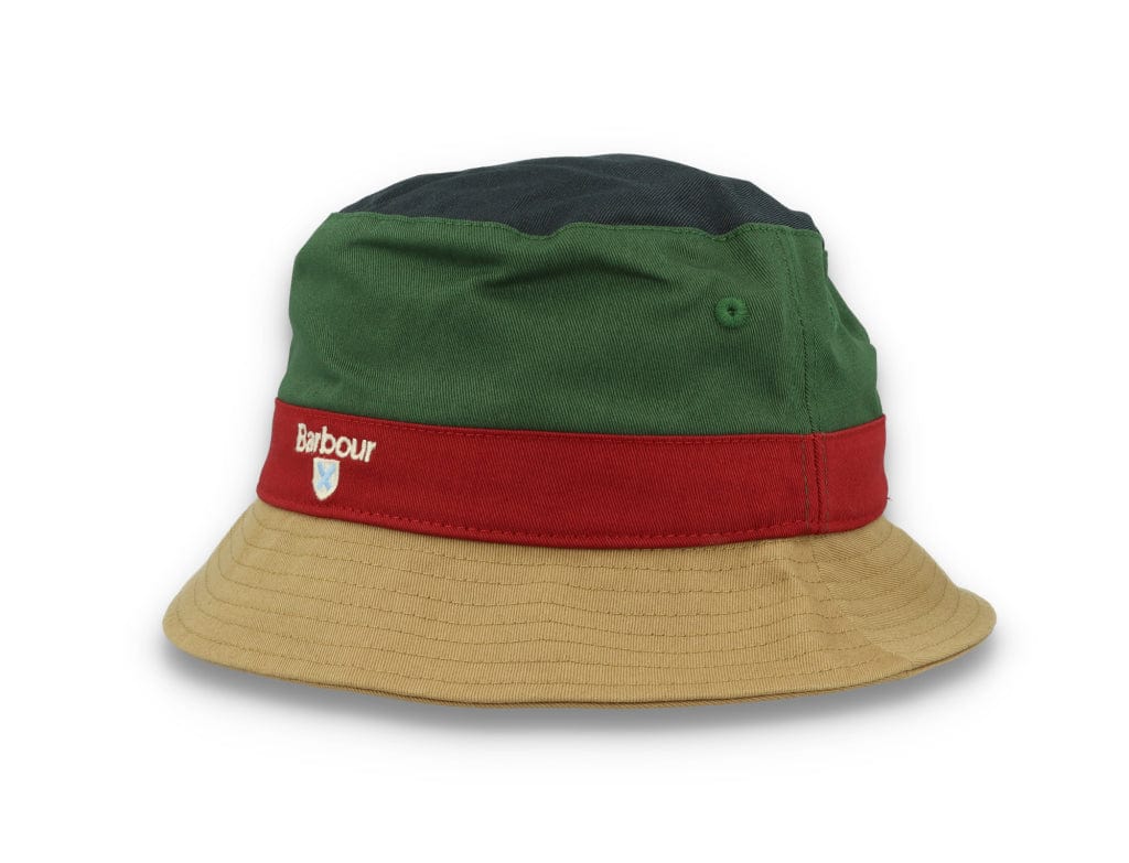 Bucket Hat Barbour Laytham Racing Green Multi - LOKK