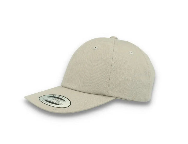 Silver Dad Cap Low Profile Cotton Twill - Yupoong 6245CM - LOKK