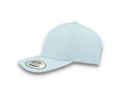 5-Panel Snapback Cap Ballad Blue Premium Curved Visor - Yupoong 6789