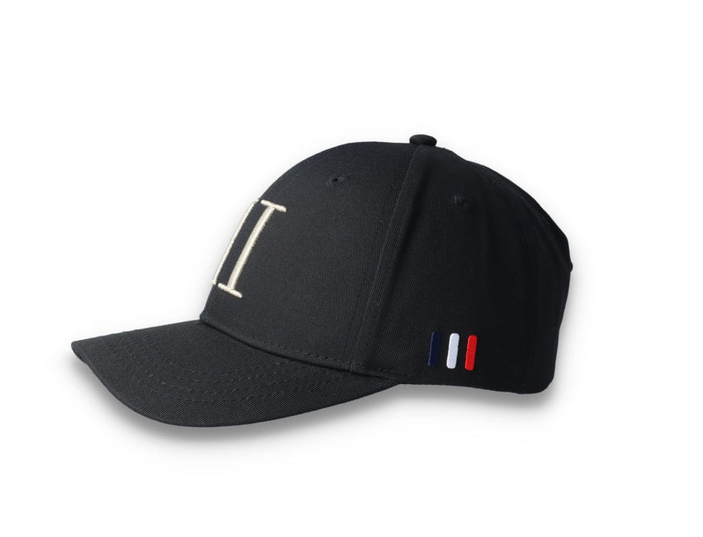 Encore Organic Baseball Cap Black/Oyster Grey - LOKK