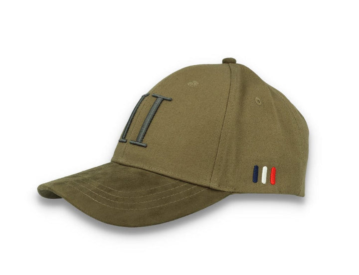 Baseball Cap Suede II Olive Night/Rosin - LOKK