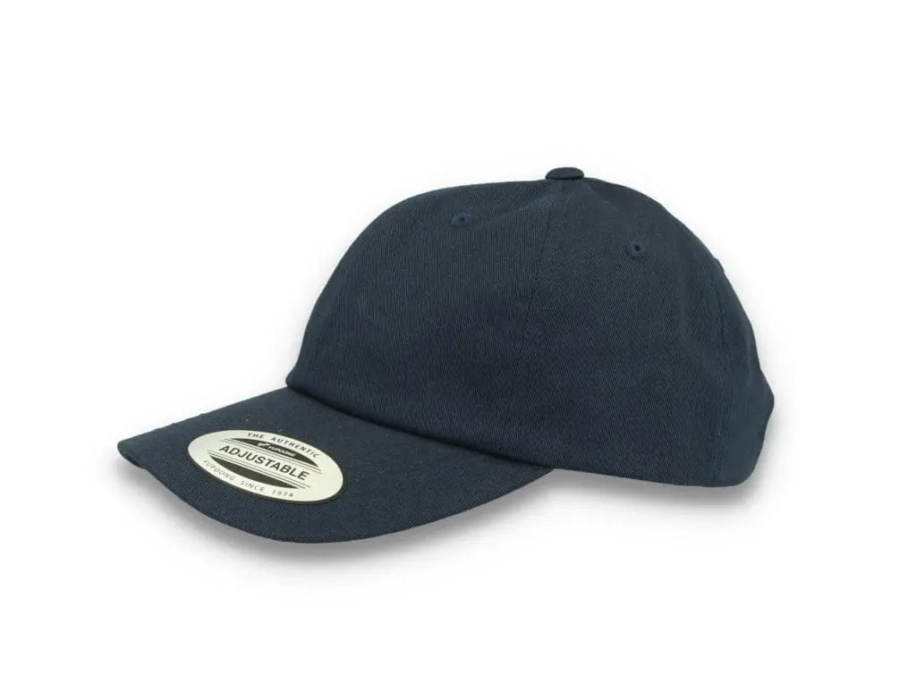 Navy Dad Cap Low Profile Cotton Twill - Yupoong 6245CM - LOKK