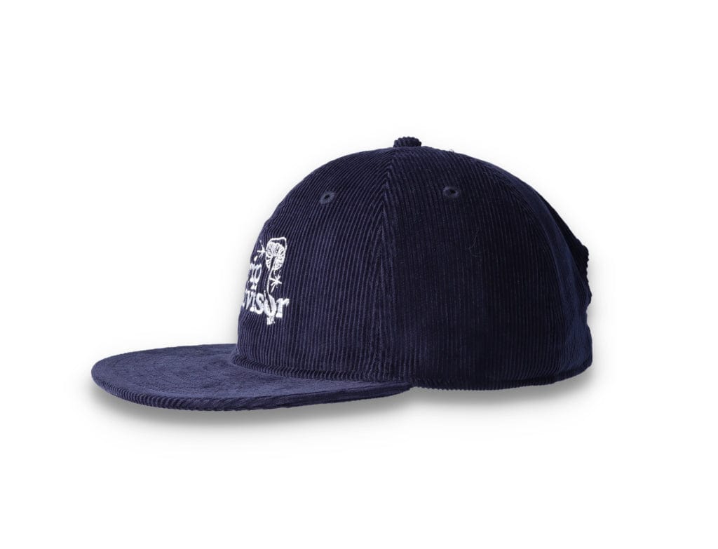 Playdude Trip Advisor Cord Cap Navy - LOKK