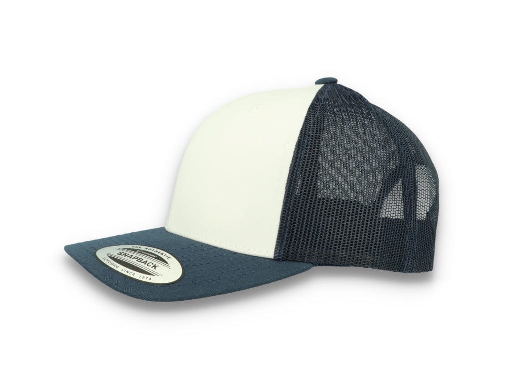 Retro Trucker White/Navy/White Flexfit 6606CF - LOKK