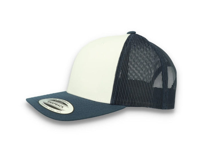 Retro Trucker White/Navy/White Flexfit 6606CF - LOKK