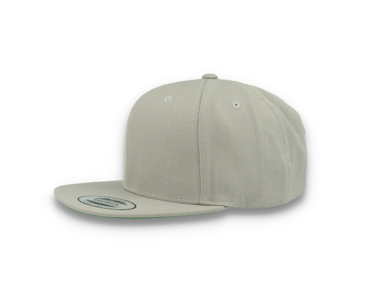 Silver Grey Snapback Cap 6089M - LOKK