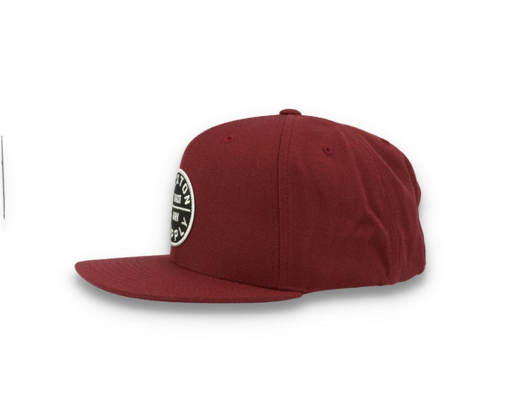 Brixton Oath III Snapback Mahogany - LOKK