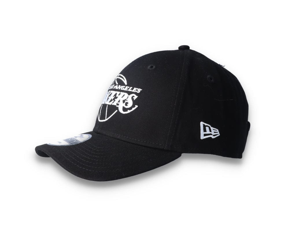 Cap Black LA Lakers NBA Essential Outline - LOKK