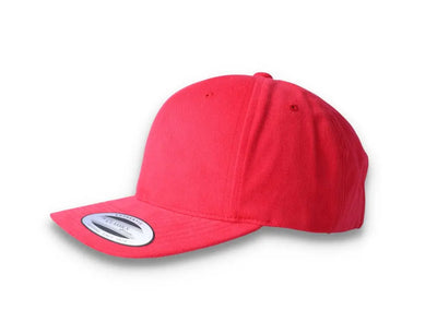Red Velcro Cap - Twill Baseball - Yupoong 6363V