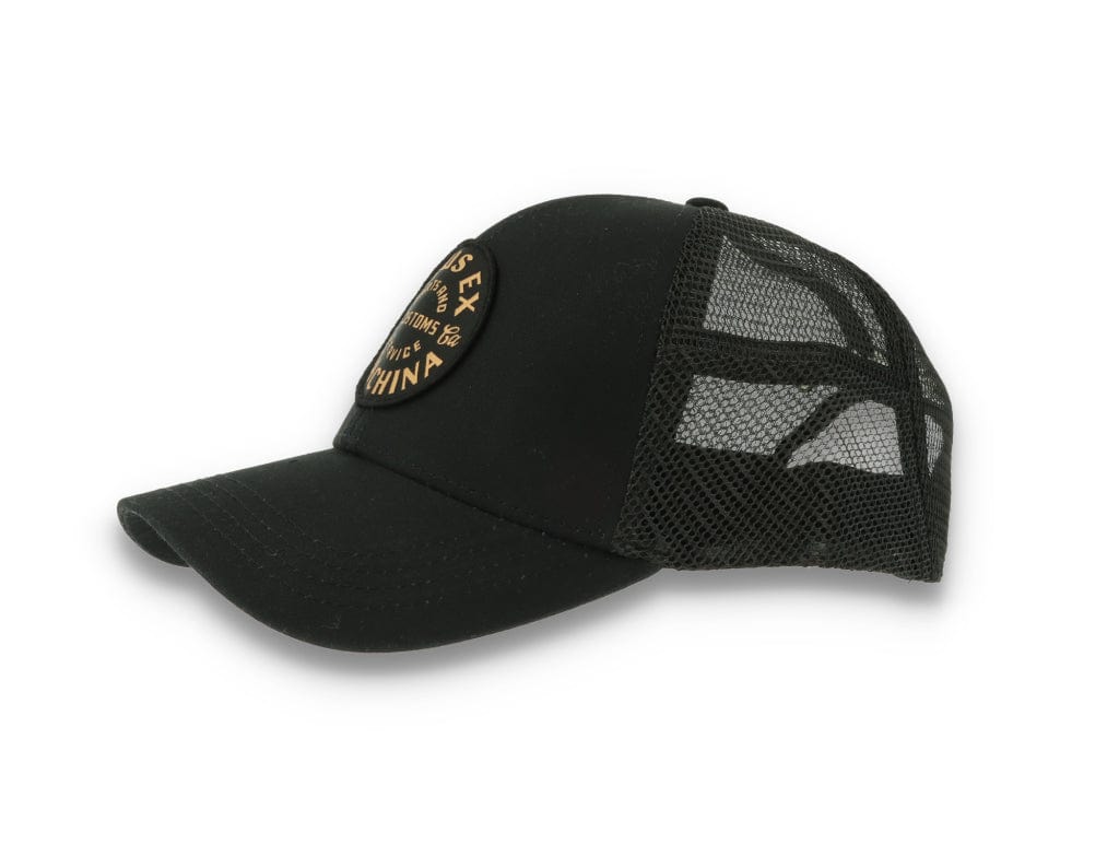 Trucker Cap Deus Eclipse Black - LOKK