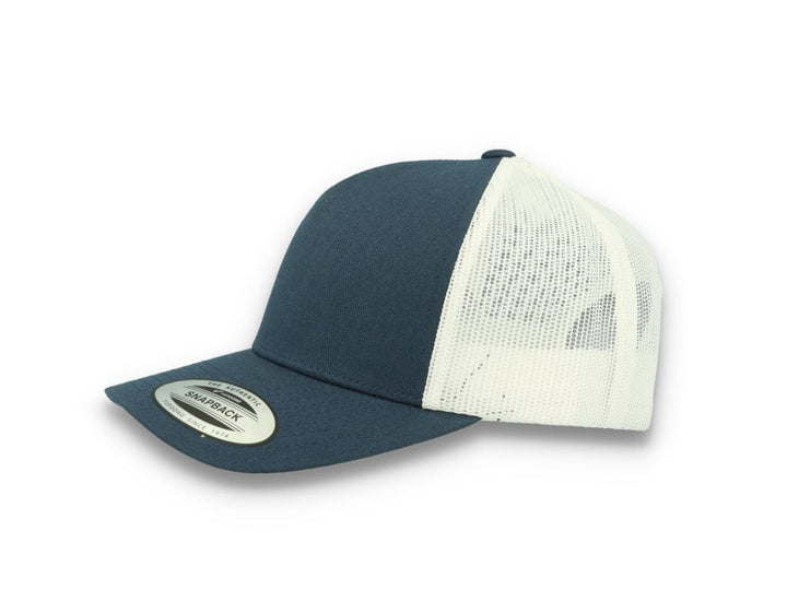 Trucker Cap Navy/White 5-Panel Retro Trucker 2-Tone 6506T - LOKK