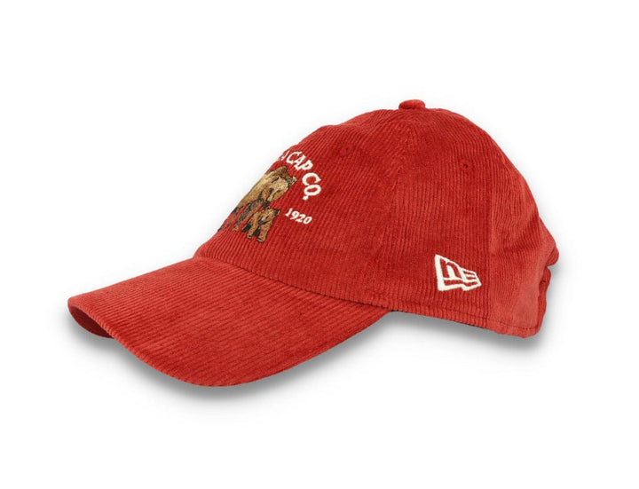 9TWENTY Casual Classic Cord Wildlife Red - LOKK