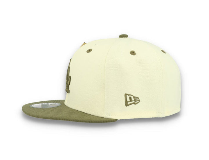 59FIFTY MLB World Series Trail Mix Los Angeles Dodgers White/Khaki - LOKK