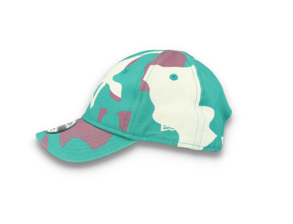 Barne Cap 9FORTY Infant Camo Pack NY Yankees Teal - LOKK