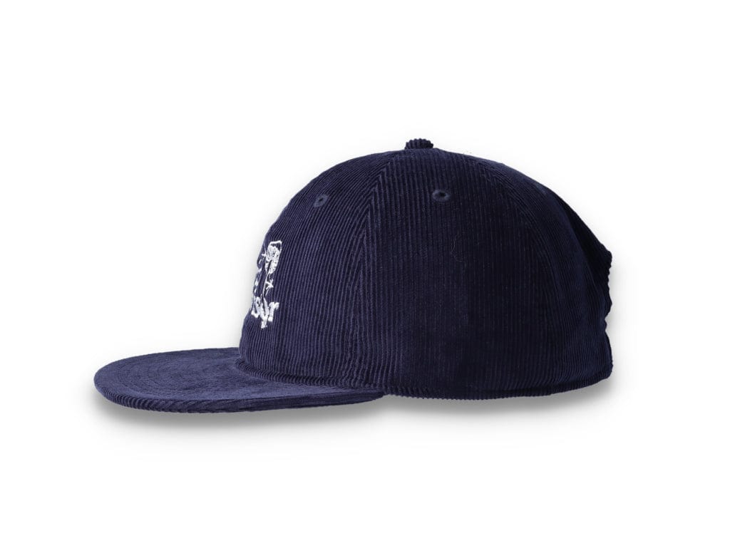 Playdude Trip Advisor Cord Cap Navy - LOKK