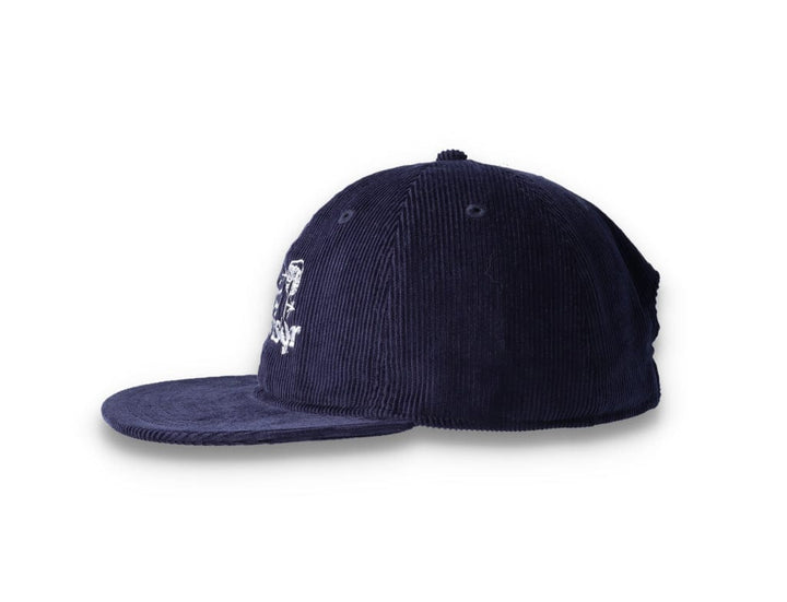 Playdude Trip Advisor Cord Cap Navy - LOKK