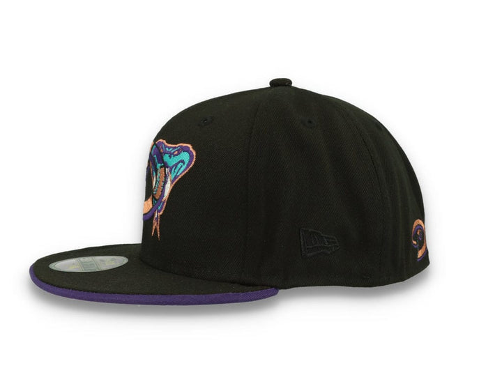 59FIFTY Team Colour Split Arizona Diamondbacks Black - LOKK