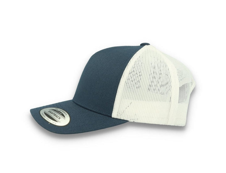 Trucker Cap Navy/White 5-Panel Retro Trucker 2-Tone 6506T - LOKK