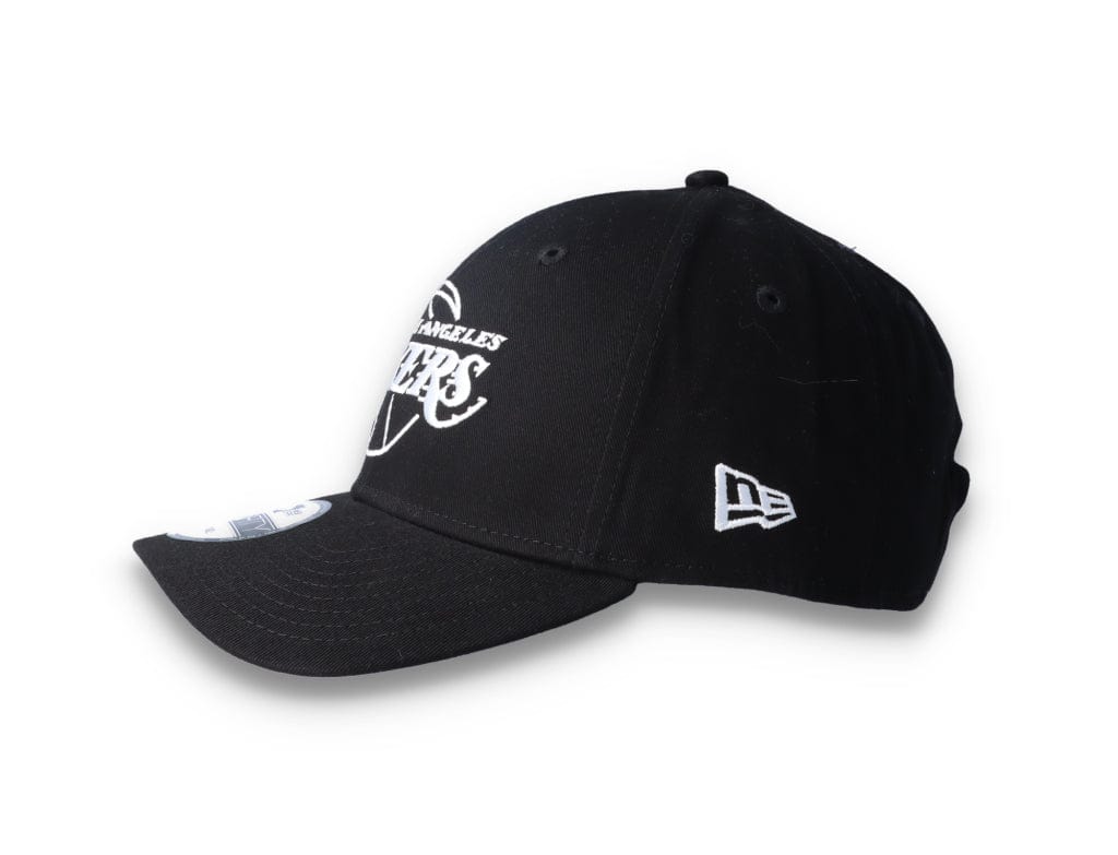 Cap Black LA Lakers NBA Essential Outline - LOKK