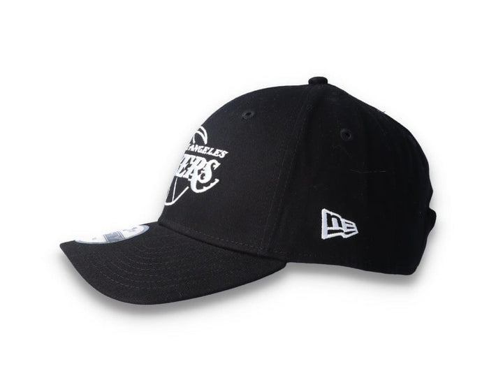 Cap Black LA Lakers NBA Essential Outline - LOKK