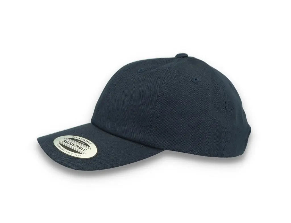 Navy Dad Cap Low Profile Cotton Twill - Yupoong 6245CM - LOKK