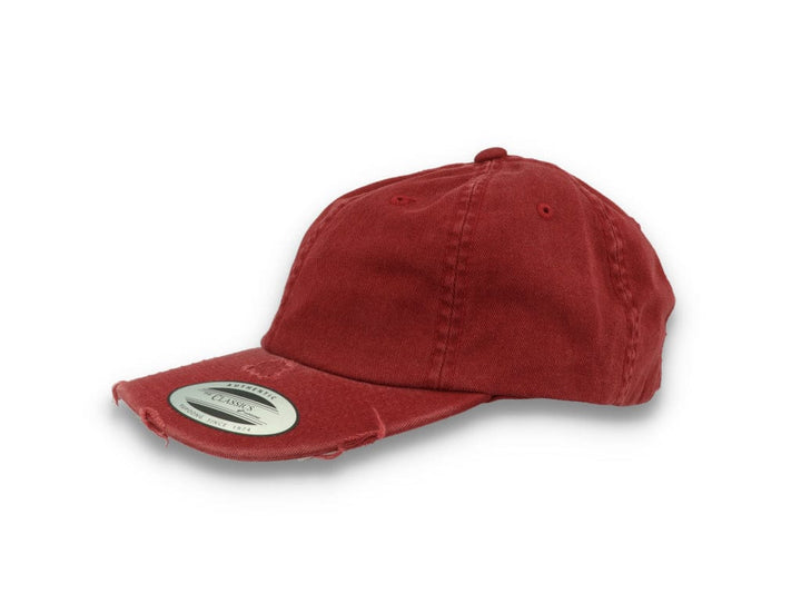 Low Profile Destroyed Cap Maroon 6245DC - LOKK