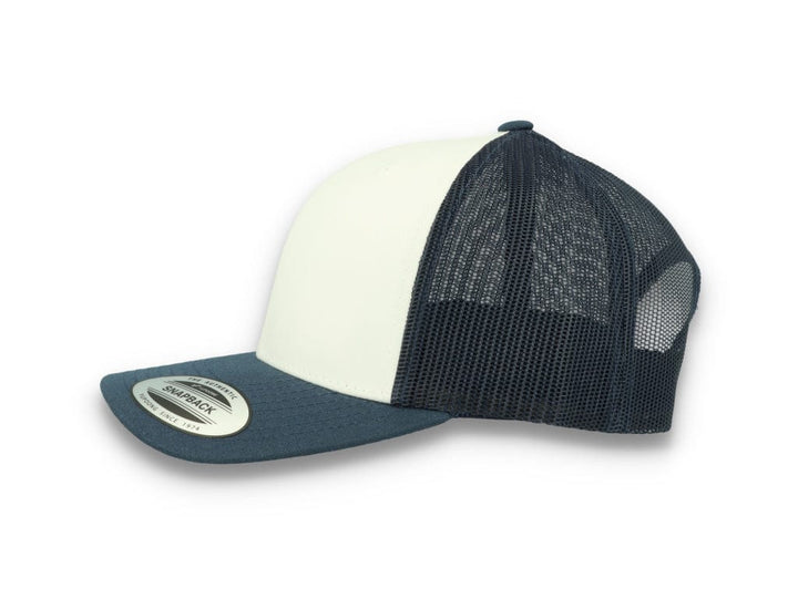 Retro Trucker White/Navy/White Flexfit 6606CF - LOKK