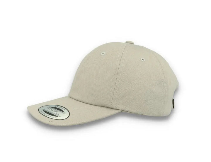 Silver Dad Cap Low Profile Cotton Twill - Yupoong 6245CM - LOKK
