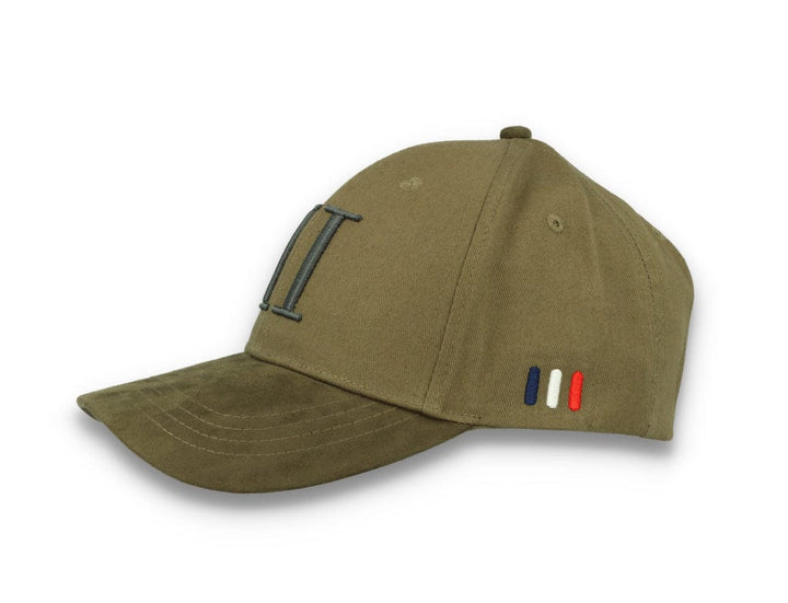 Baseball Cap Suede II Olive Night/Rosin - LOKK
