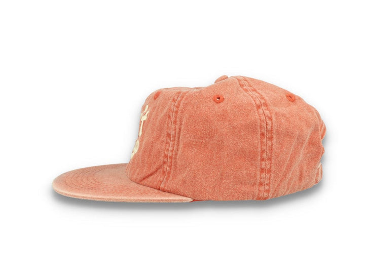 Free & Easy Don't Trip Strapback Hat Washed Terracotta - LOKK