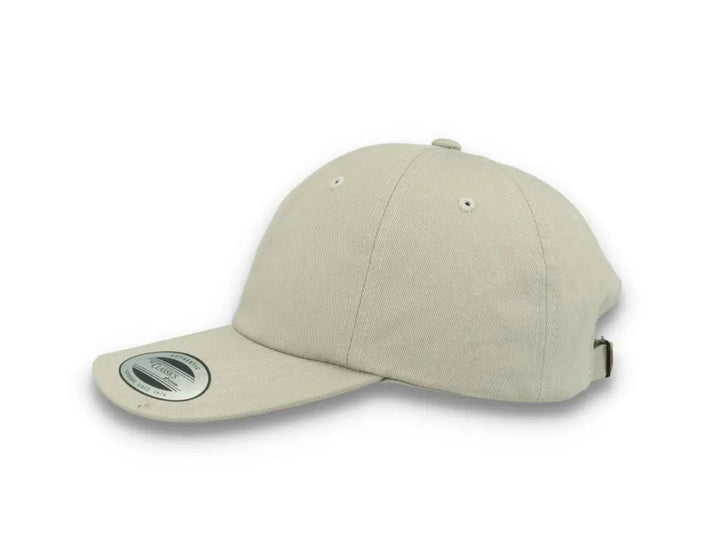 Silver Dad Cap Low Profile Cotton Twill - Yupoong 6245CM - LOKK