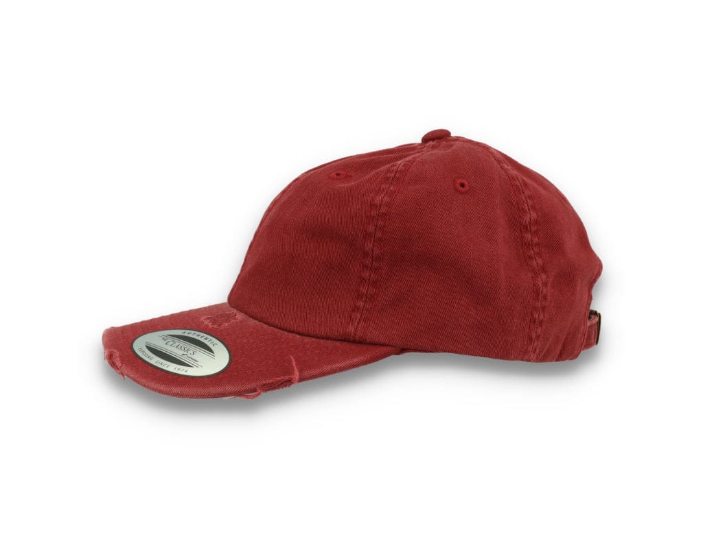Low Profile Destroyed Cap Maroon 6245DC - LOKK