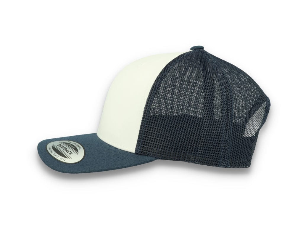 Retro Trucker White/Navy/White Flexfit 6606CF - LOKK