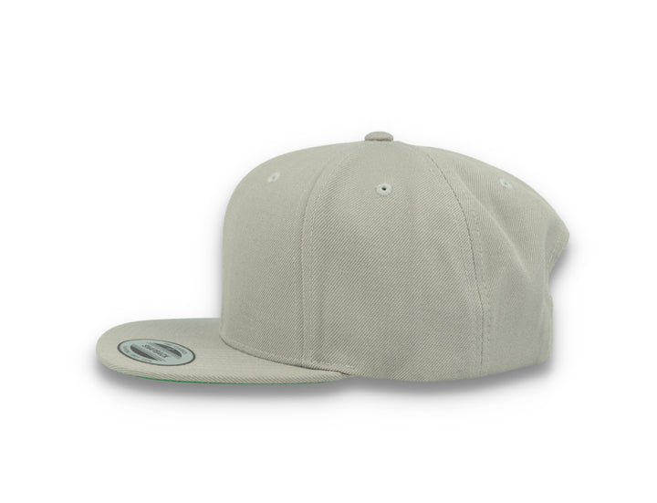 Silver Grey Snapback Cap 6089M - LOKK