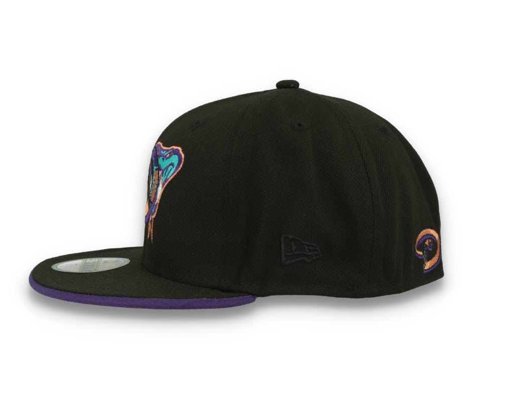 59FIFTY Team Colour Split Arizona Diamondbacks Black - LOKK