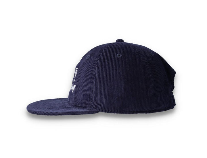 Playdude Trip Advisor Cord Cap Navy - LOKK