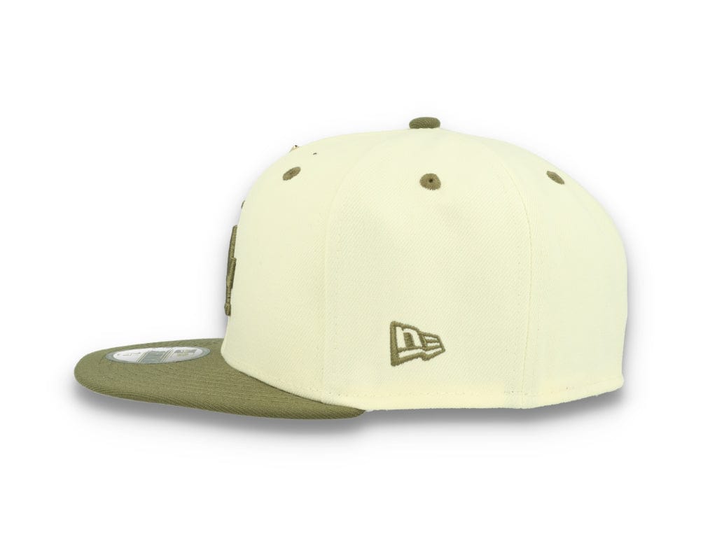59FIFTY MLB World Series Trail Mix Los Angeles Dodgers White/Khaki - LOKK