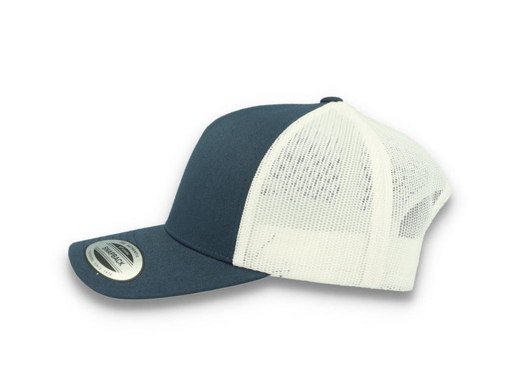 Trucker Cap Navy/White 5-Panel Retro Trucker 2-Tone 6506T - LOKK