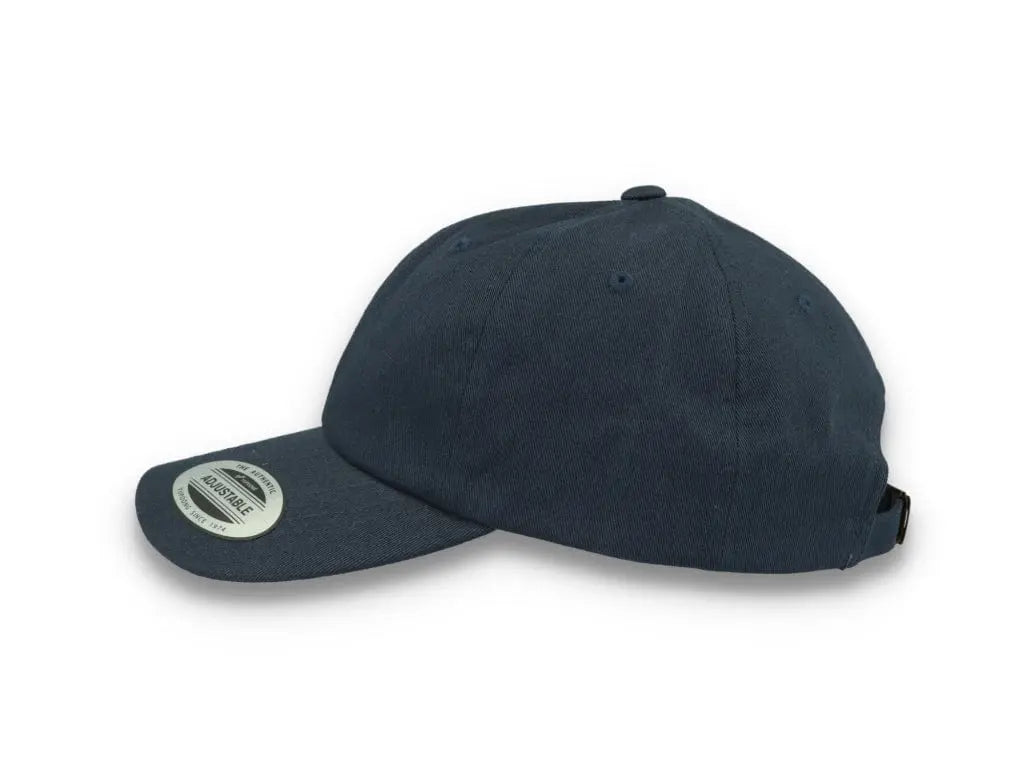 Navy Dad Cap Low Profile Cotton Twill - Yupoong 6245CM - LOKK