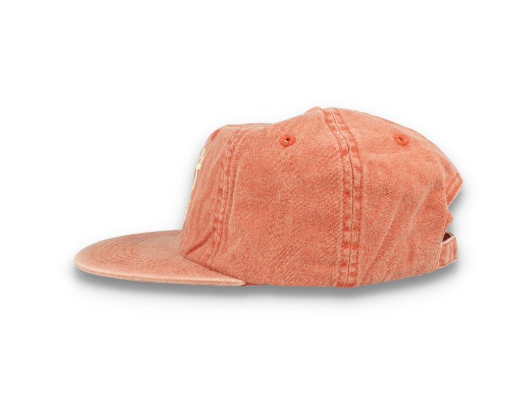 Free & Easy Don't Trip Strapback Hat Washed Terracotta - LOKK